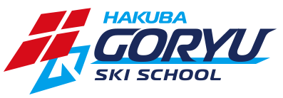 HAKUBA GORYU　SKI SCHOOL ロゴ